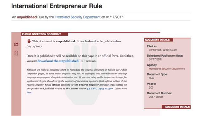 移民美國新途徑，EB-6創業移民新政確定