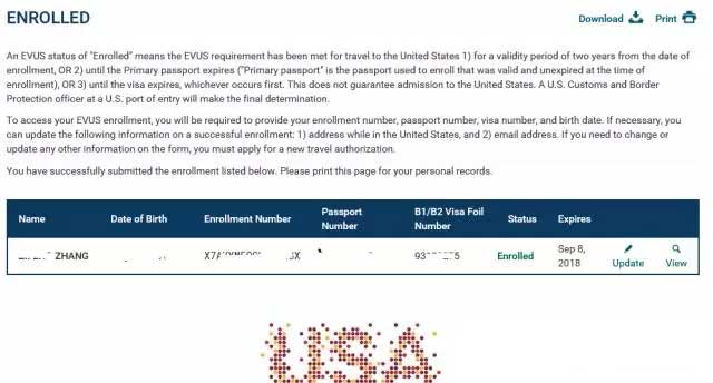 十年美簽注冊EVUS的真實完整步驟及要點