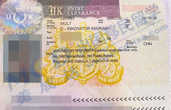 畢業后回英國發展，他們都選擇了英國創新簽證