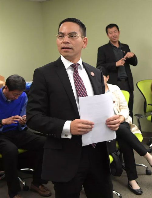 美成達創始人邱少懷先生當選南加州高校校友聯盟副會長