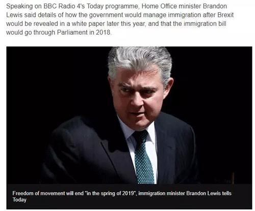 重磅！英國(guó)將終止歐盟自由流動(dòng)協(xié)議，愛(ài)爾蘭成唯一平臺(tái)